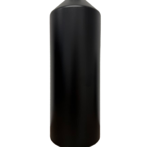 Rundflasche schwarz, 1 Liter