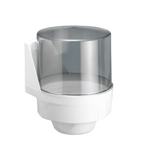 Midi-Box Putztuchrollenhalter weiss/transparent