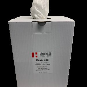 Heva-Box Poliertuch weiss, fusselfrei