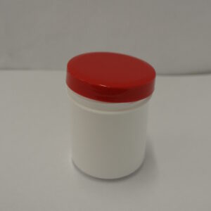 Dose klein 35 ml mit Deckel rot