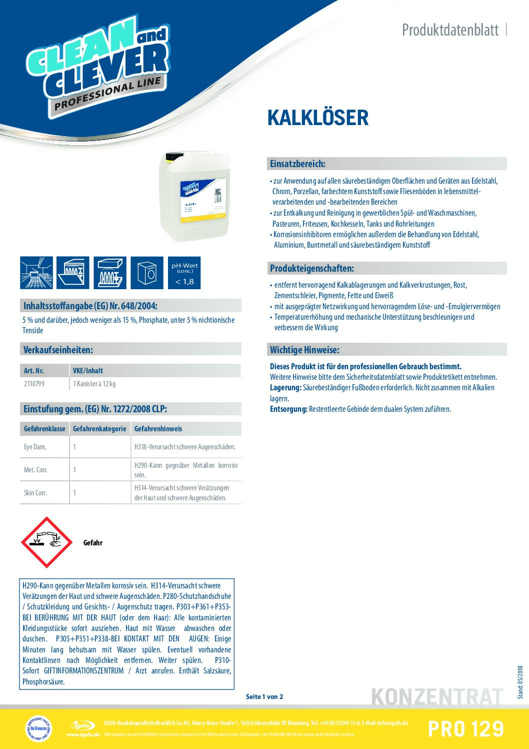 Kalklöser TDB