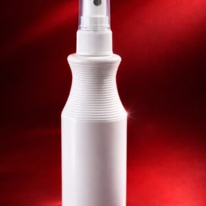 Zylinderflasche 100ml mit Sprühkopf aus Kunststoff