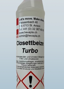 Closettbeize Turbo 750 ml, Spezial-WC Grundreiniger